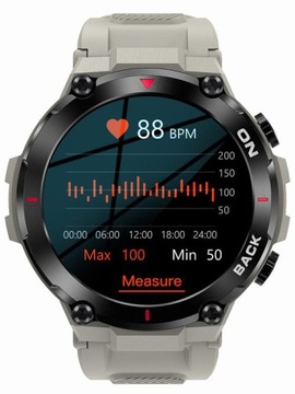 Gravity GT8-6 biały smartwatch idealny na prezent