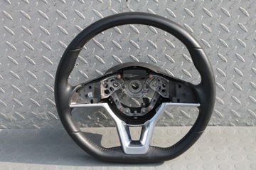 KIEROWNICA SKÓRZANA QASHQAI J11 LIFT 17-21 ŁADNA