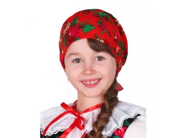 КРАКОВЯНСКИЙ НАРОДНЫЙ ШАРФ, КОСТЮМ ЛОВИЧАНКА, КОСТЮМ КРАСНОЙ БАБУШКИ