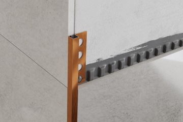 MIEDZIANA LISTWA NAROŻNA QS 270cm(WYSOKOŚĆ 10,5mm)