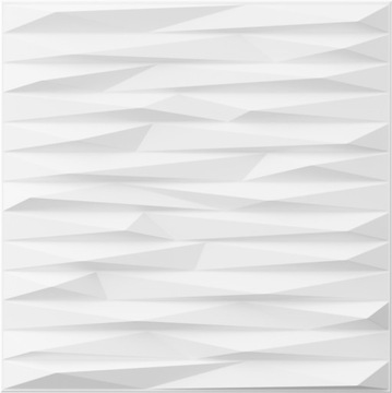 Panel ścienny kaseton 3D KAMIEŃ Biały
