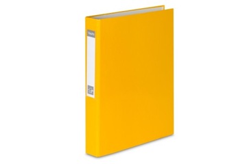 SEGREGATOR A4 4 RINGI 40MM ŻÓŁTY