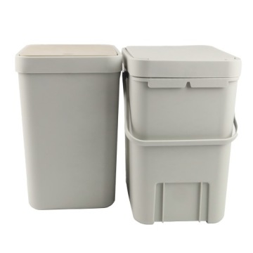 Контейнер для сортировки мусора с 2 отделениями, 32 л + БЕСПЛАТНЫЙ контейнер для мусора
