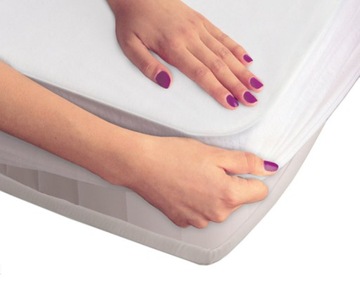 Простыня защитная SMARTCEL 180х200 белая на резинке, водонепроницаемая DARYMEX