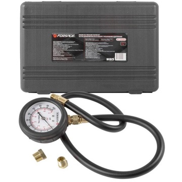 Tester miernik ciśnienia oleju z adapterami 0-7bar