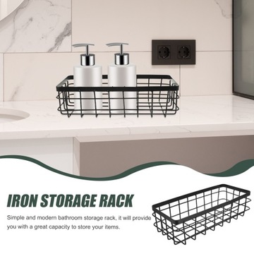 НАСТЕННЫЙ ДУШЕВОЙ ОРГАНАЙЗЕР МЕТАЛЛИЧЕСКАЯ КОРЗИНА ДЛЯ ХРАНЕНИЯ