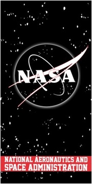 RĘCZNIK szybkoschnący 70x140 czarny NASA R080F