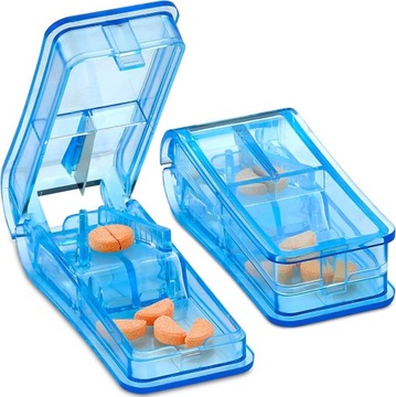 Pill Cutter - V- Grip Pill Crusher i Cutter do witamin, Big & Small