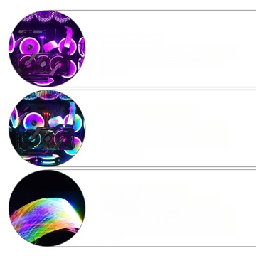 УДЛИНИТЕЛЬНЫЙ КАБЕЛЬ ARGB ПОДСВЕТКА RGB GPU LIGHT POWER