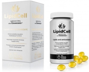 LipidCell 60kapsułek - włosy, skóra, paznokcie