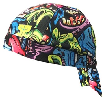 GC CHUSTA MĘSKA NA GŁOWĘ BANDANA CZAPKA TERMOAKTYWNA
