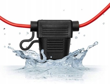 розетка, крышка предохранителя с кабелем 1,5 мм, герметичная, без предохранителя