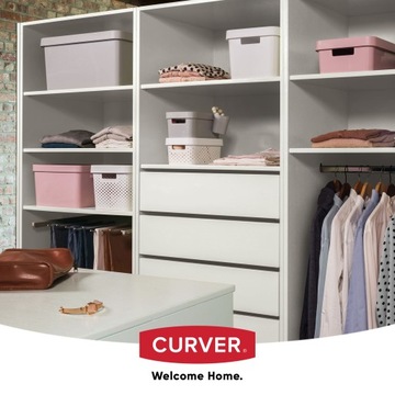 КОНТЕЙНЕР CURVER С КРЫШКОЙ 45 Л СЕРЫЙ