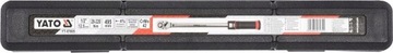 ДИНАМОМЕТРИЧЕСКИЙ КЛЮЧ YATO 1/2 КОМПЛЕКТ YATO 20-220 Нм, CrMo42 В КОРПУСЕ