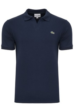 LACOSTE KOSZULKA POLO MĘSKA BAWEŁNIANA GRANATOWA rozmiar XL