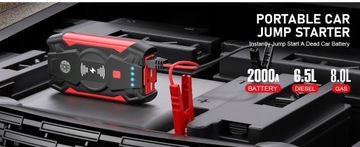 BOOSTER ROZRUCH 20000mAh JUMP STARTER BOOSTER 12V