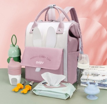 СУМКА ДЛЯ КОЛЯСКИ, РЮКЗАК-ОРГАНИЗАТОР ДЛЯ МАМА, ПАПА 3в1