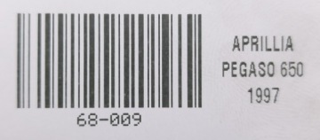 APRILIA PEGASO 650 92-09 УПРАВЛЕНИЕ ЧАСАМИ