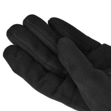 Женские перчатки из альпаки TOUCH, черные