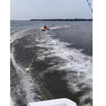 Шкив, привязь для буксировки лодки, спортивный трос