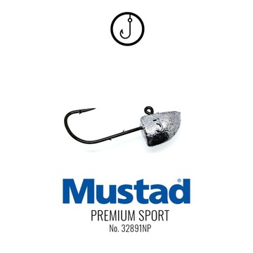 Główki trójkątne HAK 4 MUSTAD |ZADZIORY| 5szt | 2g