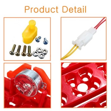 Лоток для инкубатора для яиц с автоматическим поворотным двигателем 220 В.