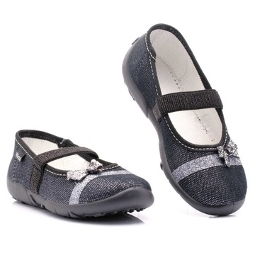 VIGGAMI KAPCIE BUTY DZIECIĘCE PANTOFLE KLARA 31