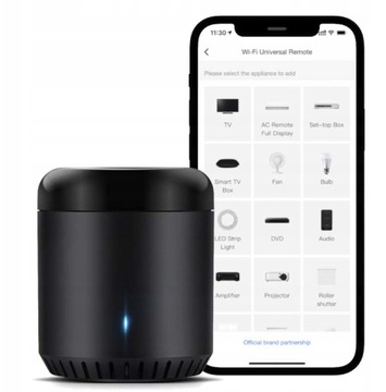Uniwersalny pilot Wi-Fi Smart Home BroadLink RM Mini 3