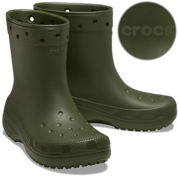 CROCS BUTY DAMSKIE KALOSZE SPORTOWE WODOODPORNE GUMIAKI NA MIASTO r. 42-43