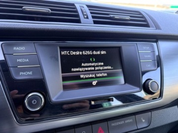 Skoda Fabia III Kombi 1.2 TSI 110KM 2015 Skoda Fabia 1.2 TSI 110KM Style Grzane Fotele Czujniki Parkowania Salon, zdjęcie 16