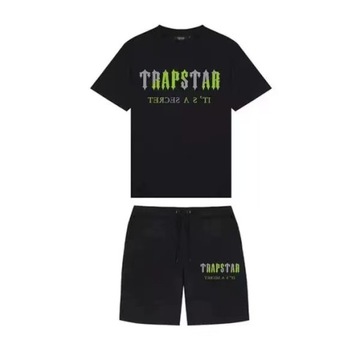 Оригинальная мужская футболка с вышивкой TRAPSTAR LONDON T-SHIRT лучшего качества