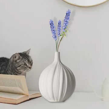 Керамическая ваза Горшок Декоративная центральная ваза Элегантный для дома 19х15см