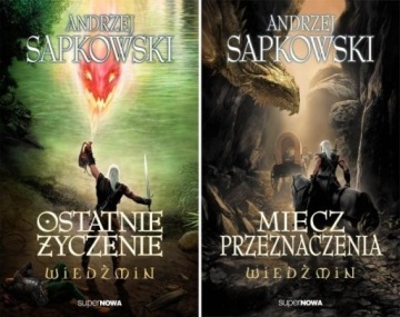 WIEDŹMIN TOM 1-2 ANDRZEJ SAPKOWSKI
