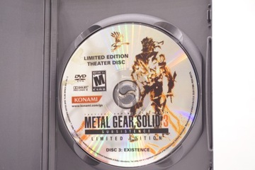 Metal Gear Solid 3 Subsistence, ограниченное издание PS2