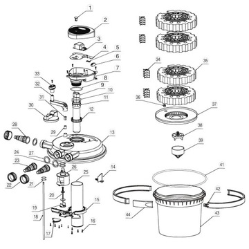 САМООЧИЩАЮЩИЙСЯ НАПОРНЫЙ ФИЛЬТР С УФ-C 11ВТ ДО 8м3