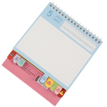 Desk Calendar Standing Flip Desktop Calendar Portable Calendar For Home