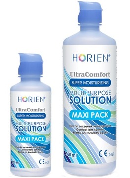 HORIEN ULTRA COMFORT MAXI PACK 360ML+ 120ML ЖИДКОСТЬ ДЛЯ КОНТАКТНЫХ ЛИНЗ