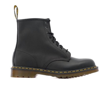 Glany Dr Martens 1460 Greasy, czarne skórzane DM11822003 43