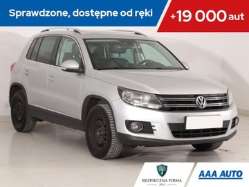Volkswagen Tiguan I SUV Facelifting 2.0 TDI CR DPF BlueMotion 110KM 2013 VW Tiguan 2.0 TDI, Skóra, Navi, Klima