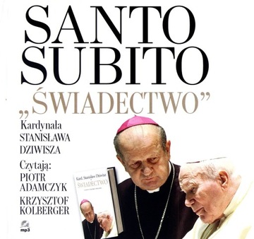 SANTO SUBITO - ŚWIADECTWO (DIGIBOOK) [AUDIOBOOK] [CD]