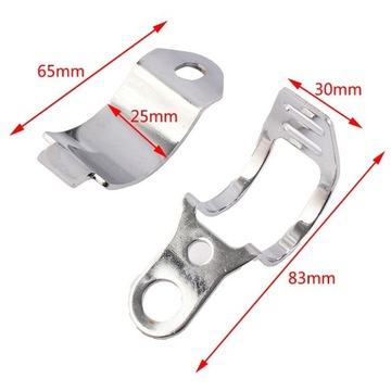 ЗАЖИМНЫЕ РУЧКИ 2 ШТ. ДЛЯ МОТОЦИКЛОВЫХ ЛАГОВ ДО 51 ММ