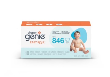 DIAPER GENIE Вкладиш Мішечки Фольговані EASY ROLL для Кошика для підгузків Platinum