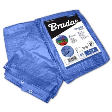 Plandeka wzmacniana Bradas BLUE 20 x 20m 60g
