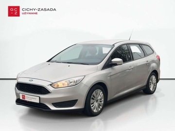 Ford Focus III Kombi Facelifting 1.5 TDCi 120KM 2015 Ford Focus TDCi 120KM Trend Klimatyzacja Niski przebieg ISOFIX 1.5