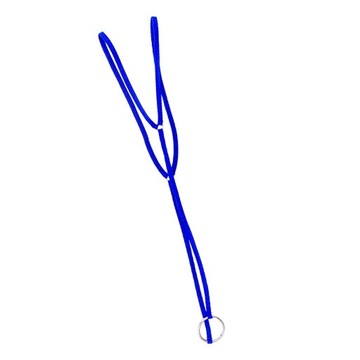 Męskie body z uprzężą w kształcie litery Y, niebieskie, uniwersalny