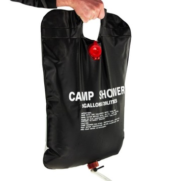КЕМПИНГОВЫЙ СОЛНЕЧНЫЙ ДУШ БОЛЬШОЙ ТУРИСТИЧЕСКИЙ ПУТЕШЕСТВЕННЫЙ ДУШ 20 ЛИТРОВ