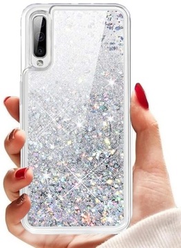 Etui LIQUID BROKAT do SAMSUNG A50 A50s A30s +Szkło