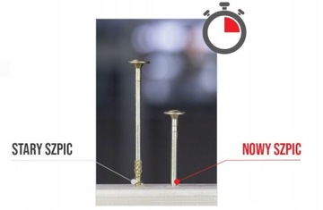 Столярные винты TORX Klimas конические WKCS/KMWHT 8x360 50 шт.