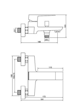 INVENA PAROS BATERIA WANNOWA CHROM 48h