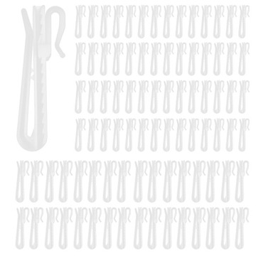 КРЮК ДЛЯ ПОДЪЕМА ШТОР РЕГУЛИРУЕМЫЙ ТЕЛЕСКОПИЧЕСКИЙ КРЮК S КРЮЧОК 100ШТ.